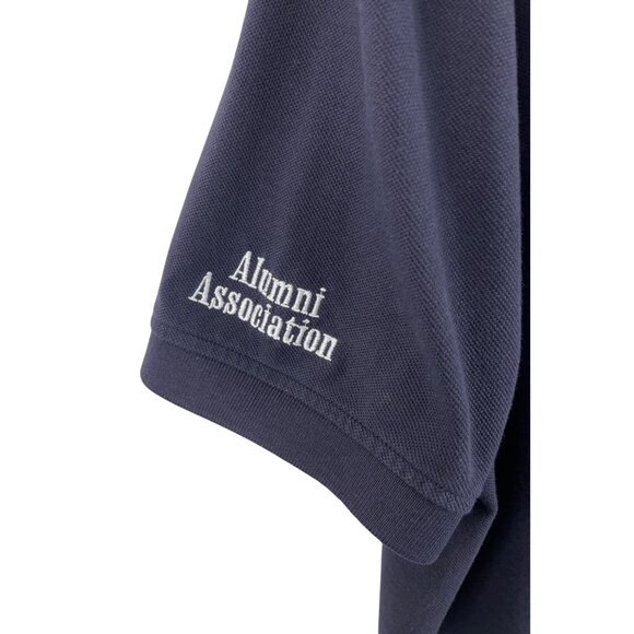 St. Ambrose Fighting Bee Alumni Assoc Lands End Navy Blue Polo Shirt Mens XL - Picture 4 of 8